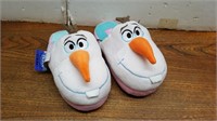 NEW Disney Frozen Olaf Ladies Slippers Size 5/6