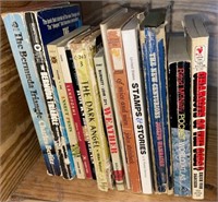 (13) Misc. Books Shelf Lot - Stamps & Stories,