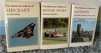 (3) 1976 The Observer's Book of: Aircraft by