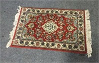 Indian 100% Wool Hand Knotted Rug