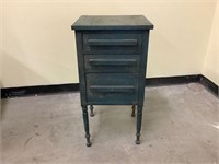 Vintage Farmhouse 3 drawer Accent Table