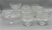 American Fostoria Sherbert Dishes and Misc