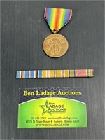 Military Pin and Medal