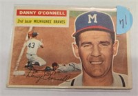 1956 Topps Danny O’Connell #272