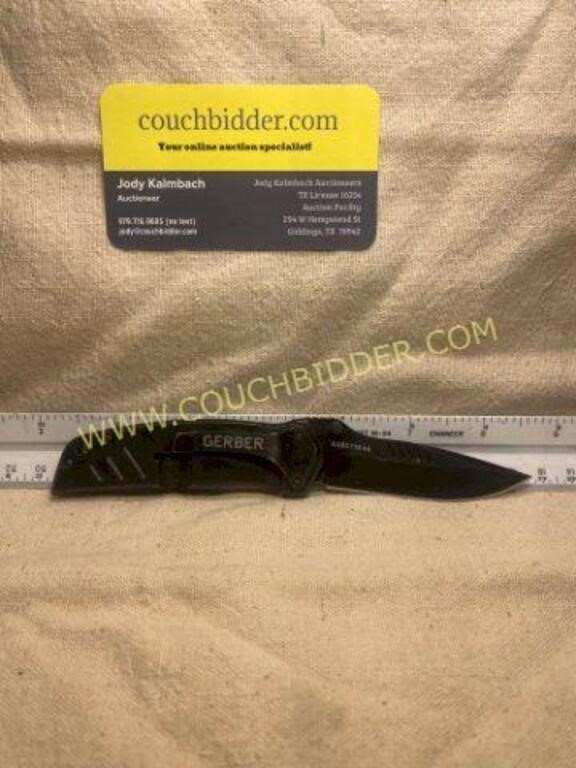 Gerber frame lock  3" lock blade knife