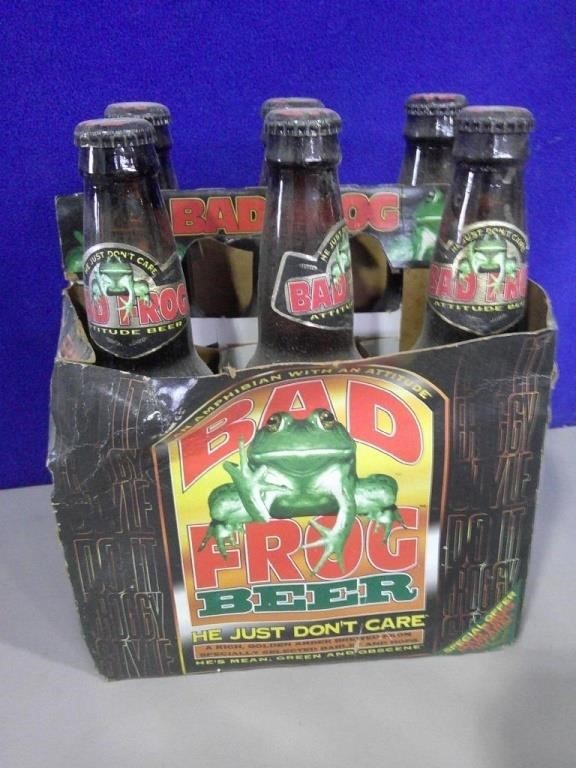 Bad Frog Beer 6 pack