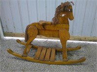 wooden hobby horse