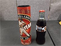 Cal Ripken Jr Coca Cola Bottle in Tube