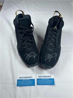 Pair of Michael Jordan Autographed Signed Shoe COA