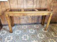 Sofa table
4' x 17" x 27"