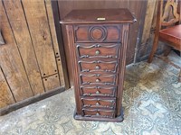 Jewelry armoire, no contents included