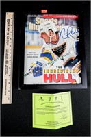 Sports Illustrated Cover Signed by Brett Hull,