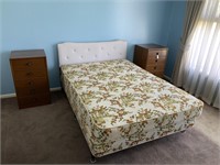 1960’s Double Bedroom Suite inc Bed, 2 x Bedside