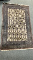 Hand Knotted Rug, 4’ x 6’