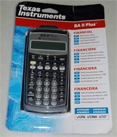 Texas Instruments BA II Plus Financial Calculator