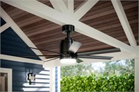 $230  Blitz 56-in Black LED Indoor/Outdoor Fan