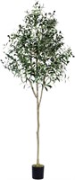 Moss & Bloom 6Ft Artificial Olive Tree in Planter