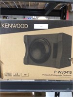 Kenwood subwoofer 300w 12” (New/ Sealed)