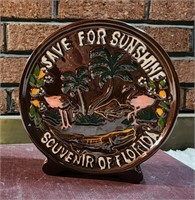 "Save for Sunshine" Florida souvenir coin bank