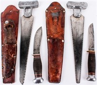 Remington Hunting Knife W/ Knapp Hunting Kit