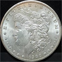 1900 Morgan Silver Dollar Gem BU