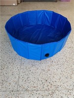 New blue circular kids or pet pool.