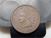 OF)  1887 full Liberty Indian Head cent