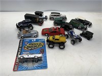 14 VEHICLES: TRUCKS   CARS  TRIKE