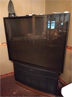 Vintage Large TV, Untested