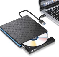 $80 External DVD Drive, M Way USB 3.0 Type C CD