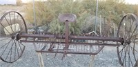 Large Antique Hay Rake