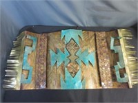 ~ Large Western Style Copper Wall Art Signed by