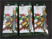 NEW (3) Packs Oil Paint & Brushes Sets