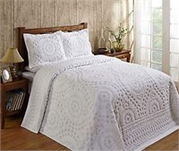 CHENILLE TUFTED BEDSPREAD KING