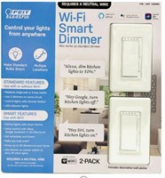 Wi-Fi Smart Dimmer 3 Way Single Pole Switch
