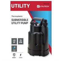 $100  Utilitech 1/6-HP 115V Utility Pump