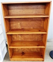 Wooden Book Shelf