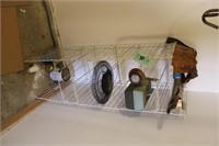 wire rack and contents