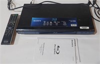 Sony Blue Ray Player With Remote & Manual HDMI