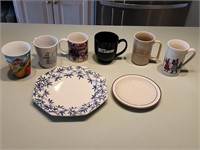 Decorative plates & coffee mugs, Grey's Anatomy. D