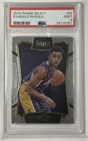 2015-16 Select #62 D'Angelo Russell RC PSA 9!
