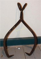 Vintage Cast Iron Ice Tongs