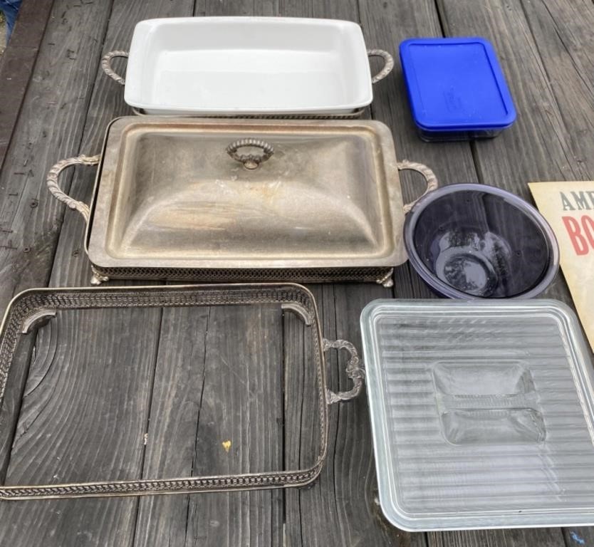 Serving Dishes, Pyrex, Refrigerator Dish