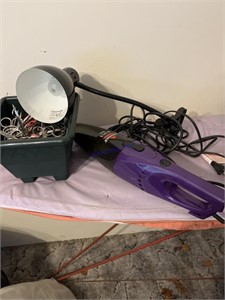 Clip On Lamp, Bristo 3, Box of Scissors