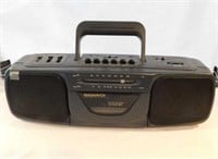 Magnavox portable stereo w/ cassette player -