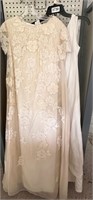 Vintage 2pc Wedding Dress