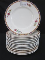 14 ROYAL RIDEAU CHINA DINNER PLATES