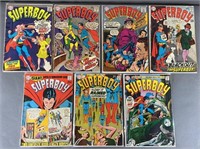 7pc Superboy #131-164 DC Comic Books