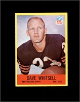 1967 Philadelphia #130 Dave Whitsell EX-MT to NRMT