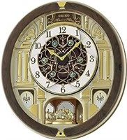 Seiko Melodies In Motion Wall Clock, Golden